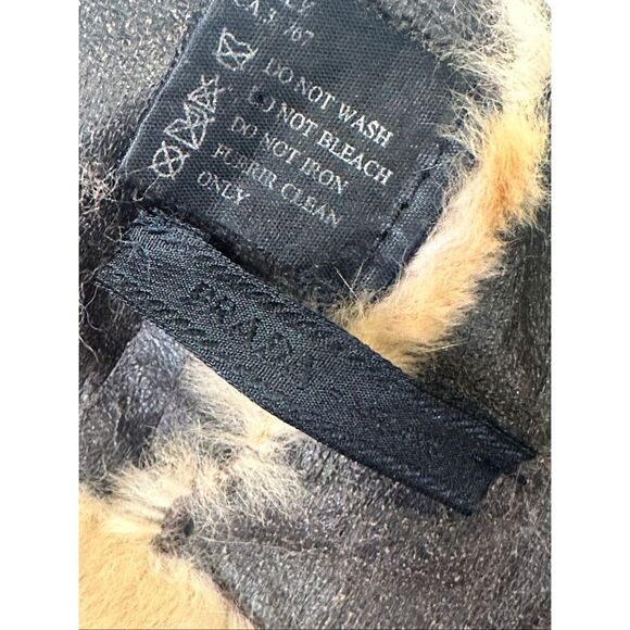 Prada Kolinsky Fur Brown/Tan Hat, made in Italy - Picture 4 of 7